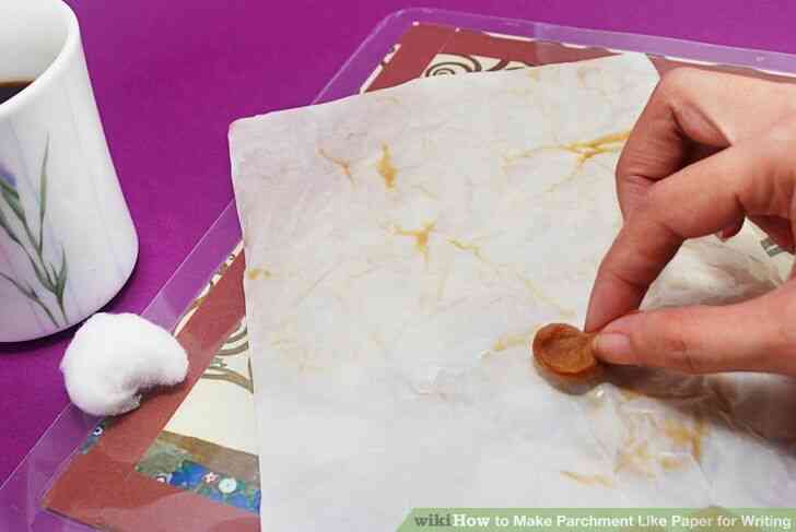 Image intitulée Faire Parchemin Comme Papier pour Écrire l